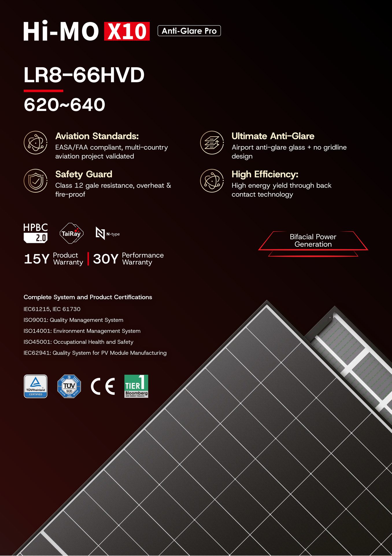 LR8-66HVD 620-640W Anti-Glare Pro